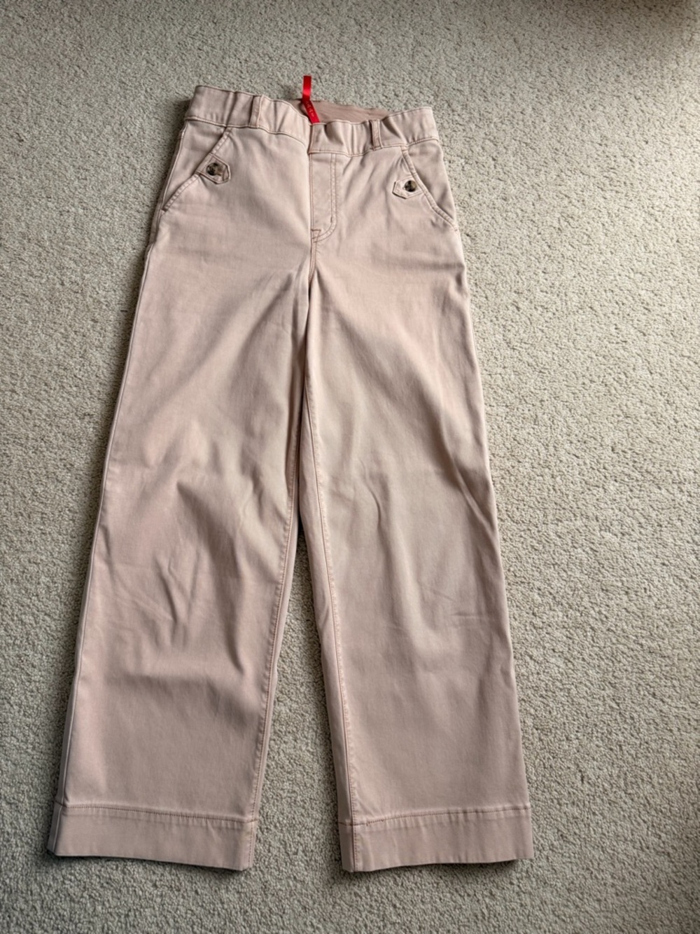 Light Blush Straight Leg Pants